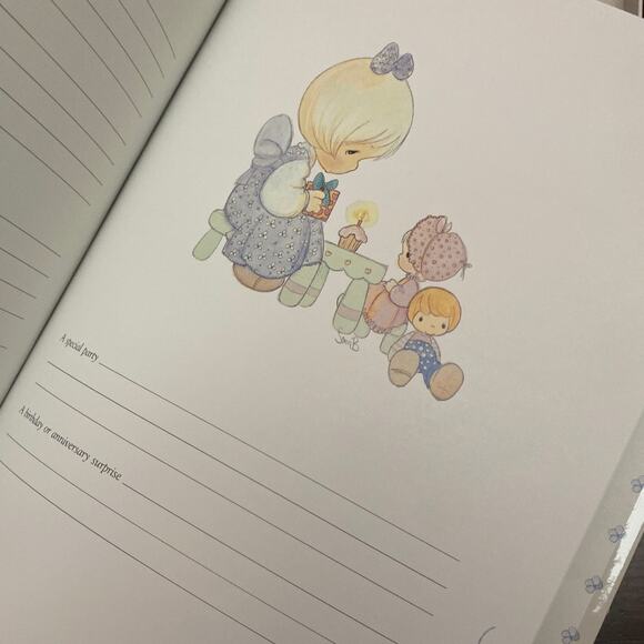 Grandmothers Precious Moments Special Memories My Grandchild Book NEW w/ box VTG - Picture 12 of 14